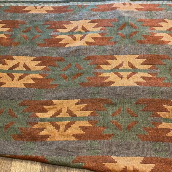 Double Sided Tribal Native Print Oversized Scarf - Picture 5 of 7